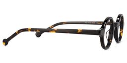 Arale Round Tortoise Glasses3