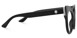 Savi Cateye Black Glasses3