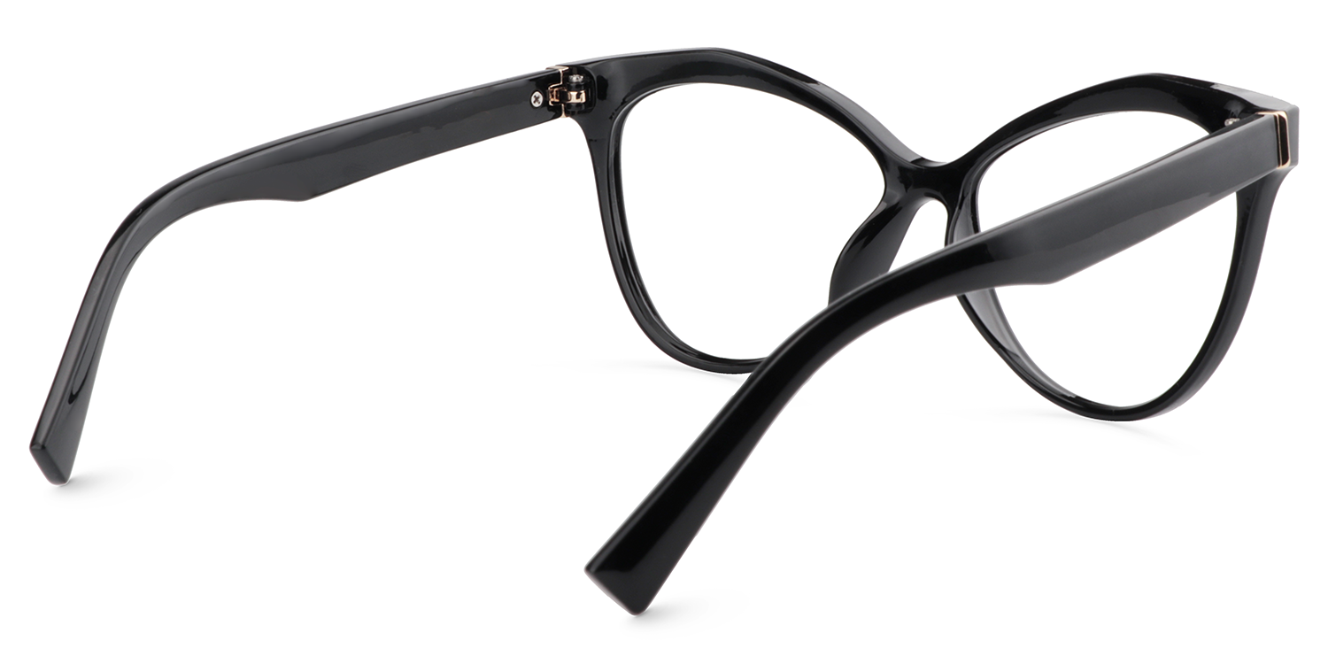 Cateye Black Glasses | Zeelool Eyeglasses Online5