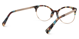 Cinderella Cat Eye Blue Tortoise Glasses5
