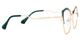 Marissa Cateye Peacock-Green Glasses3