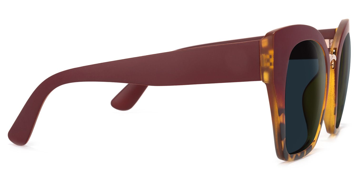 Cat Eye Red Glasses | Zeelool Glasses2