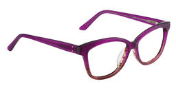 Enid Rectangle Purple Glasses3