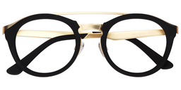 Christy Aviator Black Glasses1