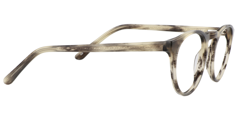 Round Striped Glasses | Zeelool Optical Online4