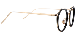 Carolyn Geometric Black Glasses 4