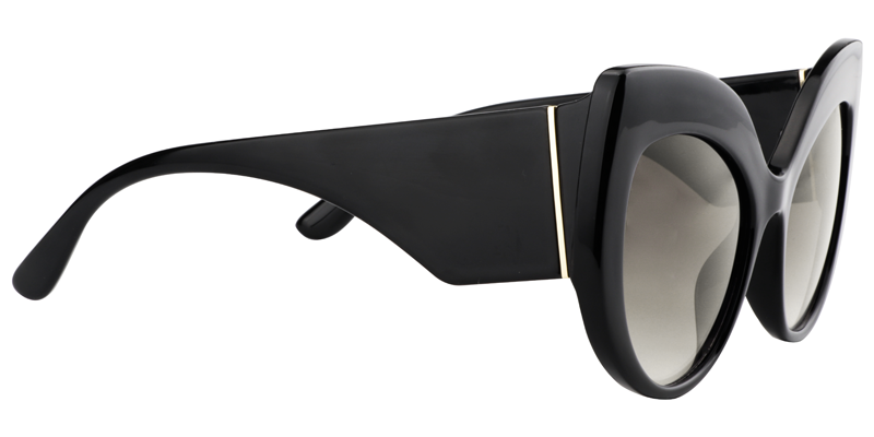 Cateye Black Sunglasses | Zeelool Sunglass Frames4