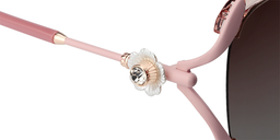 Irene Geometric Pink Sunglasses5