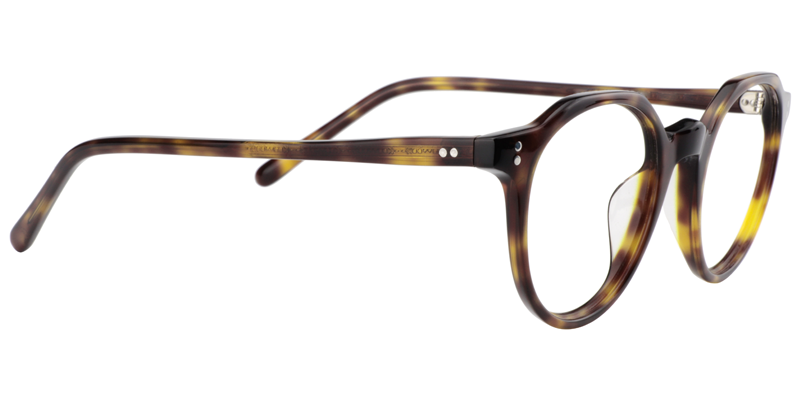 Geometric Light Amber Glasses | Zeelool Eyeglass Frames4