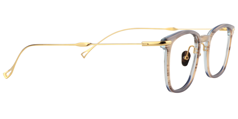 Rectangle Green Floral Glasses | Zeelool Eyeglasses4