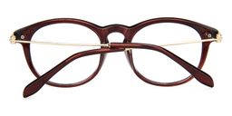 Jordan Round Brown Glasses4