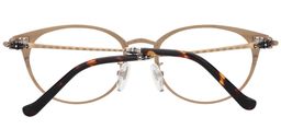 Francie Oval Titanium Glasses4