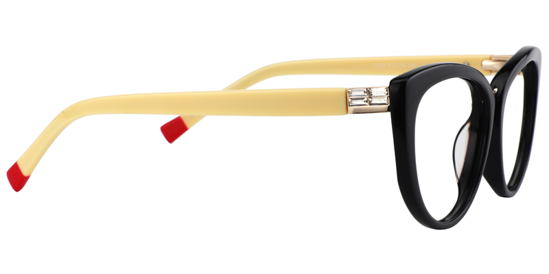 Cateye Black Glasses4