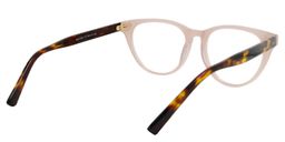 Ablitt Round Beige/Clear Glasses5