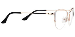 Sonja Cat Eye White Glasses5