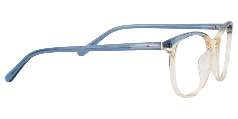 Rectangle Beige Glasses | Zeelool Eyeglasses4