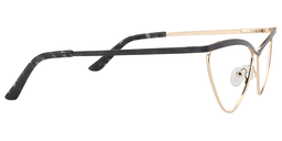 Hedy Cateye Black Glasses 4