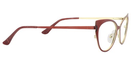 Geraldine Cateye Red Glasses 4