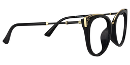 Dalton Cat Eye Black Glasses3