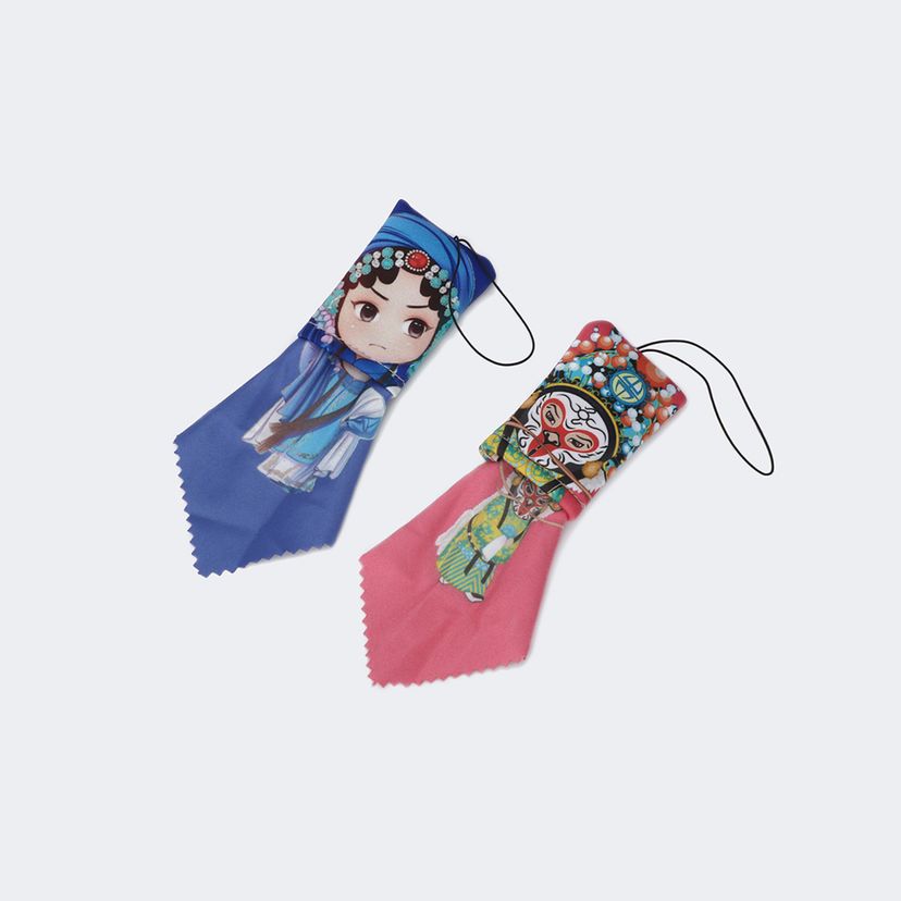Chinese-Style Huadan Glasses Cloth