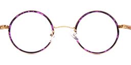 Leon Retro Purple Glasses2