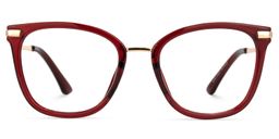 Toradger Cateye Red Glasses0