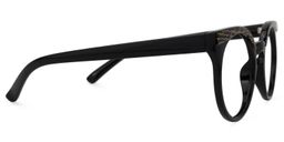 Cabassa Round Black Glasses2