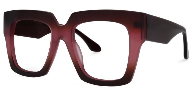 Prakhya Square Red Glasses