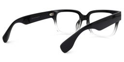 Brisco Square Black-Clear Glasses3