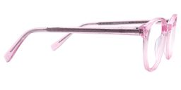 Andrew Round Pink Glasses3