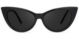 Jaden Black Cat eye Sunglasses0