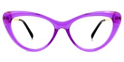 Bender Cateye Purple Glasses0