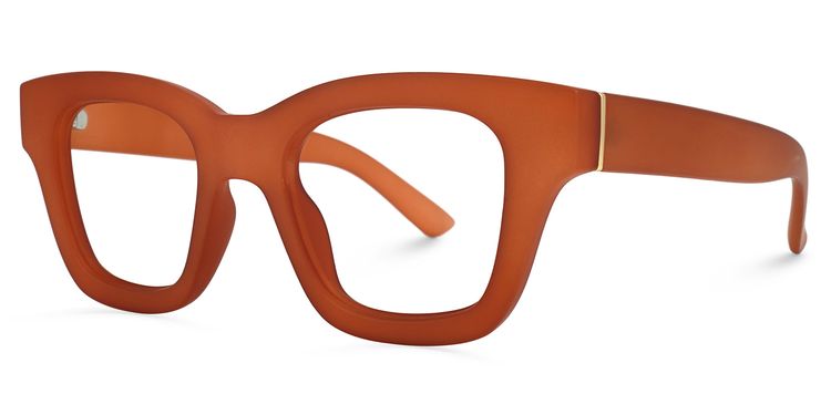 Adriane Square Brown Glasses