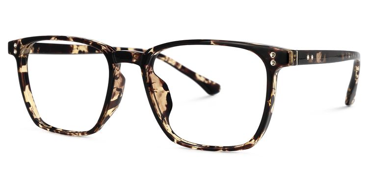 Martinez Square Tortoise Glasses