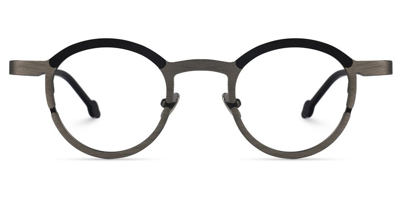 Castro Round Gray Glasses