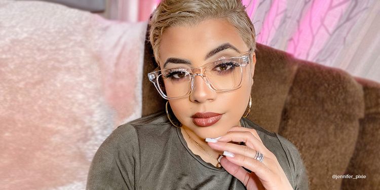 Caspar Square Clear Glasses