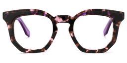 Pizarro Square Pink-Tortoise Glasses0