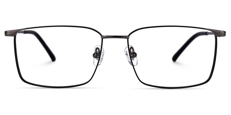 Tyrone Rectangle Tarnish Glasses