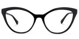 Dudley Cateye Black Glasses0