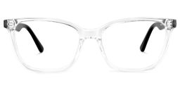 Gallegos Square Clear Glasses0