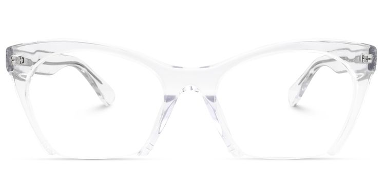 Christine Cat Eye Clear Glasses