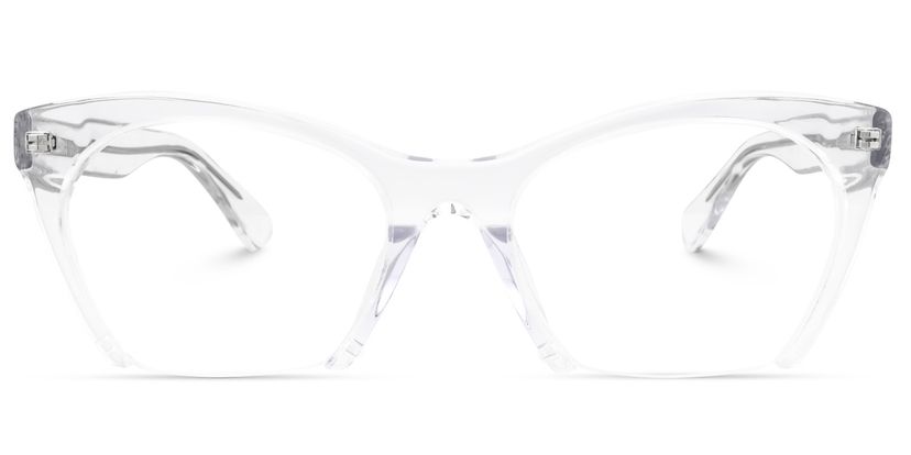 Christine Cat Eye Clear Glasses