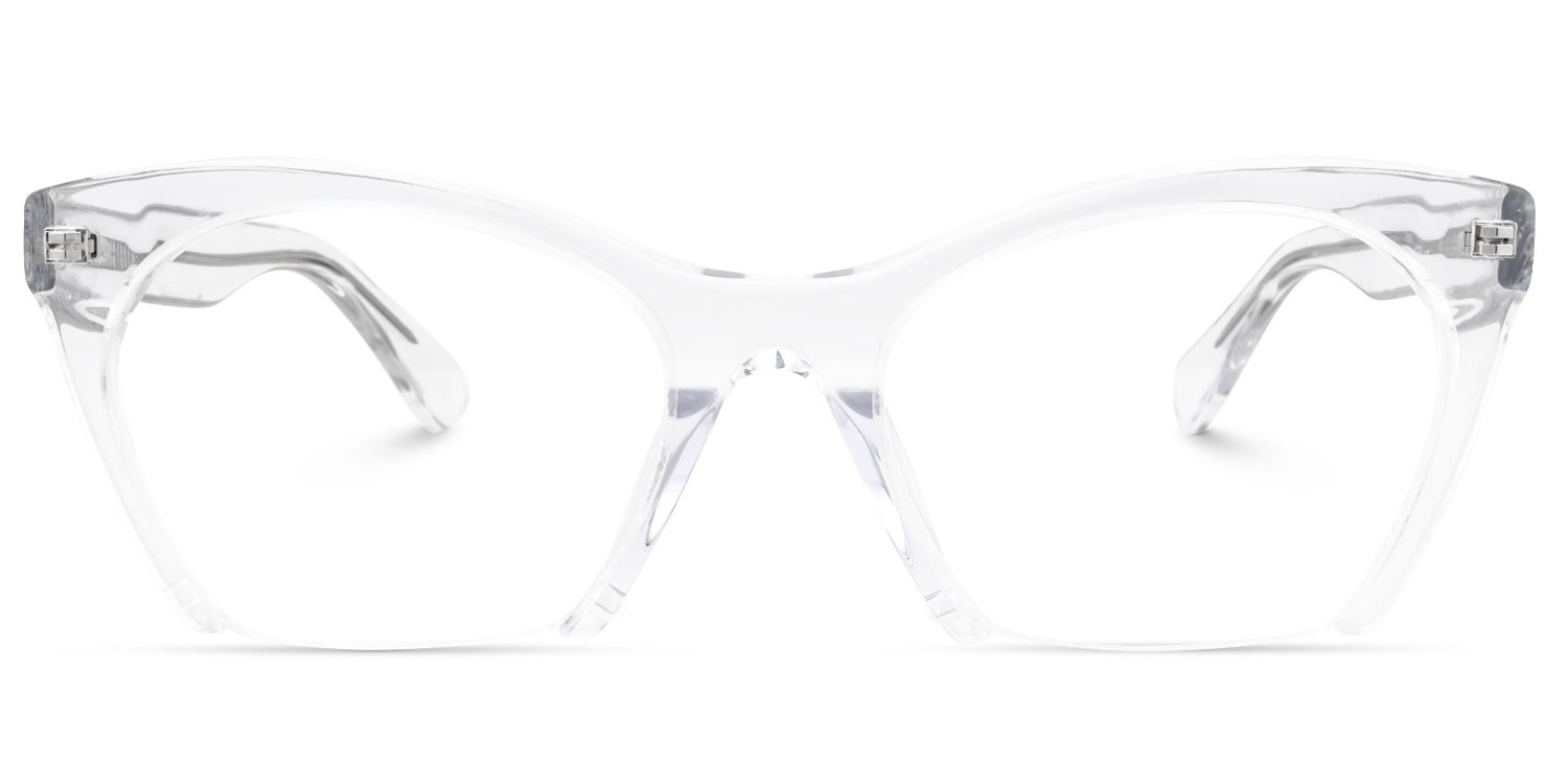 Cat Eye Clear Glasses | Zeelool Optical0