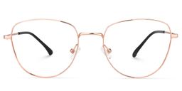 Dunham Geometric Rose-Gold Glasses0