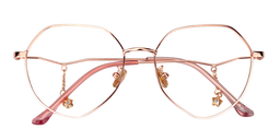 Ramona Geometric Pink Glasses1