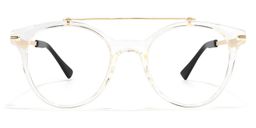 Emery Round Clear Glasses0