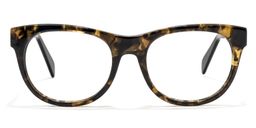 Ervin Square Black Tortoise Glasses0