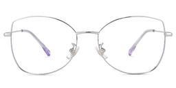 Field Butterfly Silver Glasses 0