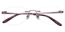 Stella Rimless Titanium Glasses1