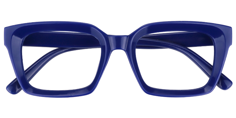 Rectangle Blue Reading Glasses | Zeelool Reading Glasses1